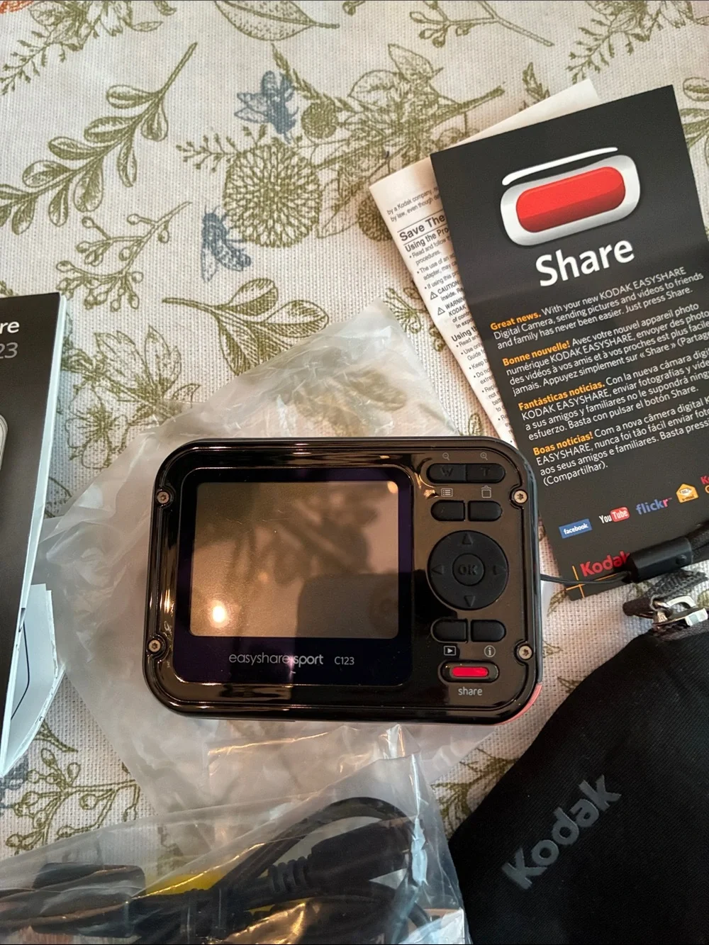 Kodak EasyShare Sport Digital Camera - Red